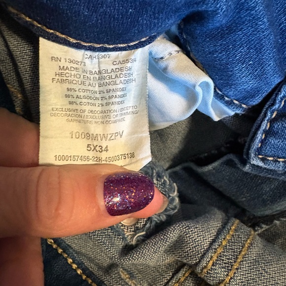 Wrangler Q-Baby No Gap Waistband Bootcut‎ Jeans  (28x32) (0349) - Picture 7 of 8